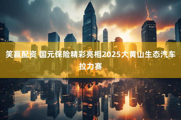笑赢配资 国元保险精彩亮相2025大黄山生态汽车拉力赛